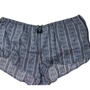 Victoria’s Secret blue pajama shorts, XL